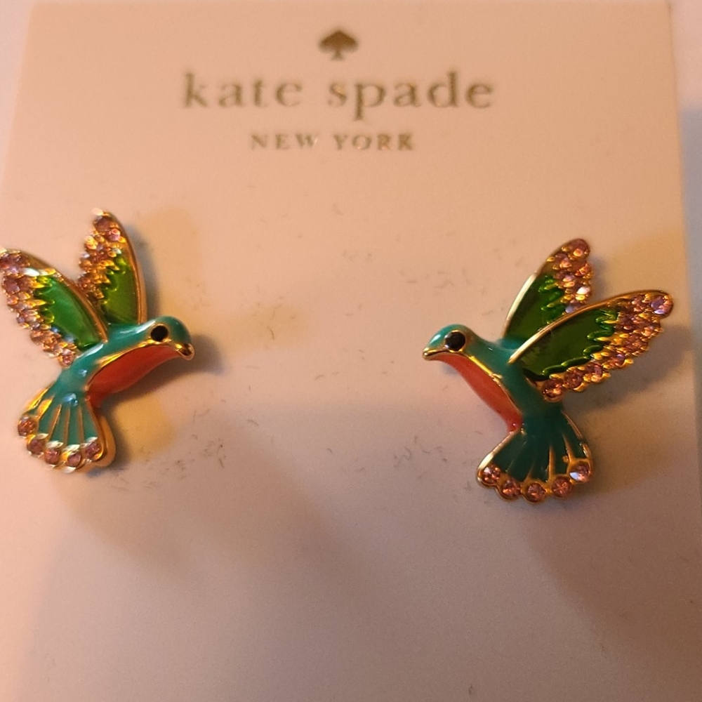 New Kate Spade ♠️ bird earrings